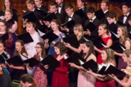 children singing in the church's choir